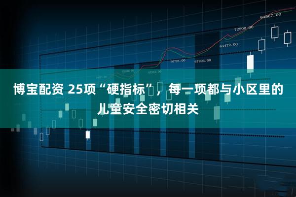 博宝配资 25项“硬指标”，每一项都与小区里的儿童安全密切相关